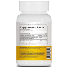 Load image into Gallery viewer, VITAMIN C WITH ROSE HIPS